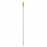 Ручка для держателя мопов, 130 см, d=22 мм, алюминий, желтый